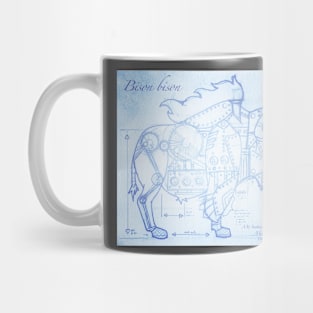 Steampunk Bison Mug